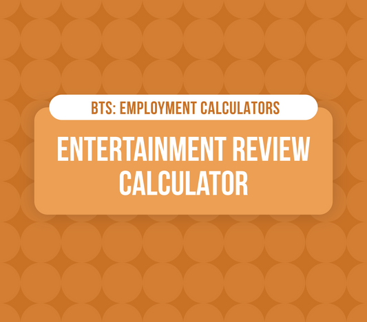 Entertainment Review Calculator