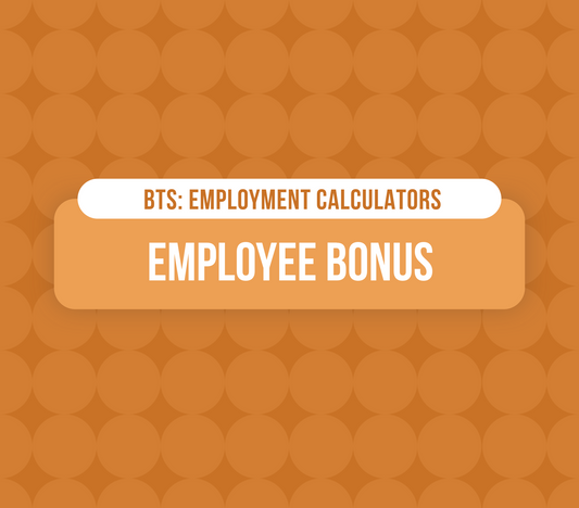 Employee Bonus Calculators