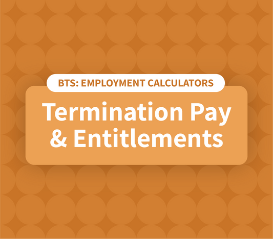 Termination Pay & Entitlements Calculator