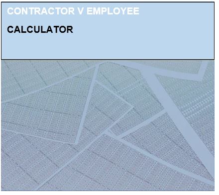 Contractor v Employee Calculator