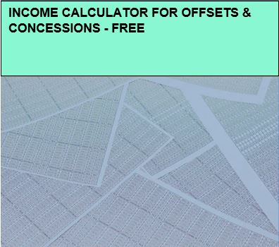 Income Calculator for Tax Offsets & Concessions - FREE