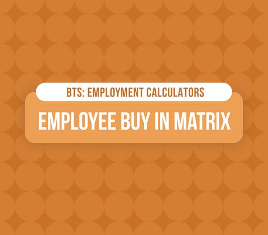 Employee Buy In Matrix